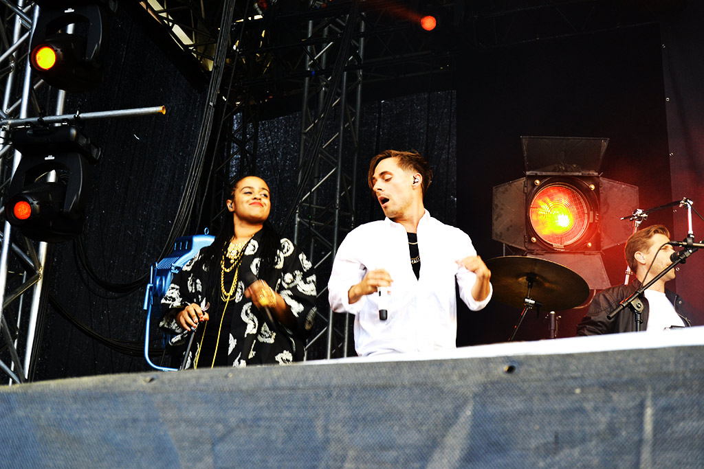 Oskar Linnros,  Konrad Persson,  Hilma Lundwall, Hultsfred